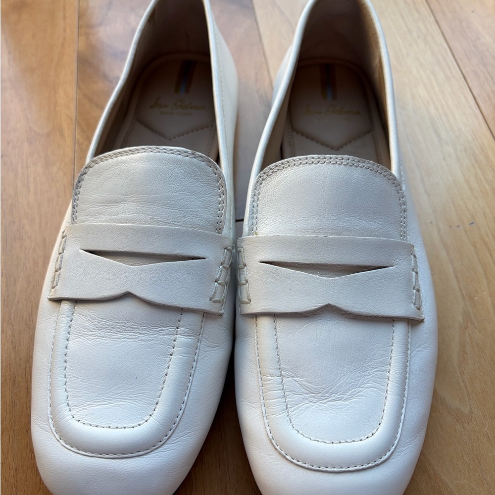 Sam Edelman bright white Tucker Loafer